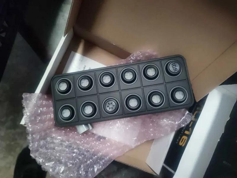 Ecumaster / blink marine canbus keypad inserts
