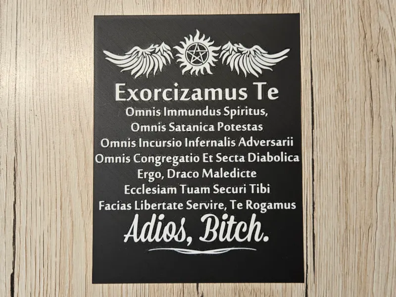 Hueforge exorcisme Supernatural