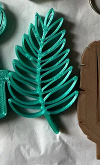 Porte-clés feuille de palmier — photo 1