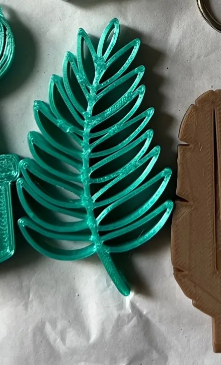 Palm Leaf Keychain