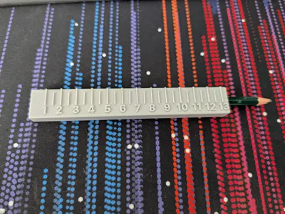 Pencil ruler case by VwFix - MakerWorld