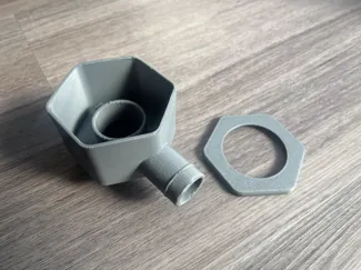Rain water diverter for 50mm Drain Pipe