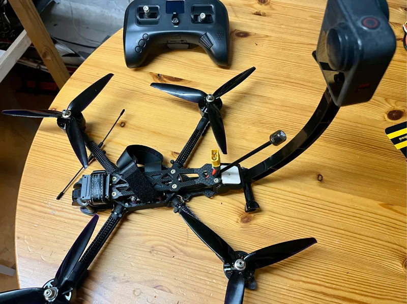 GPS Holder for BE280 inklusiv Gopro Mount