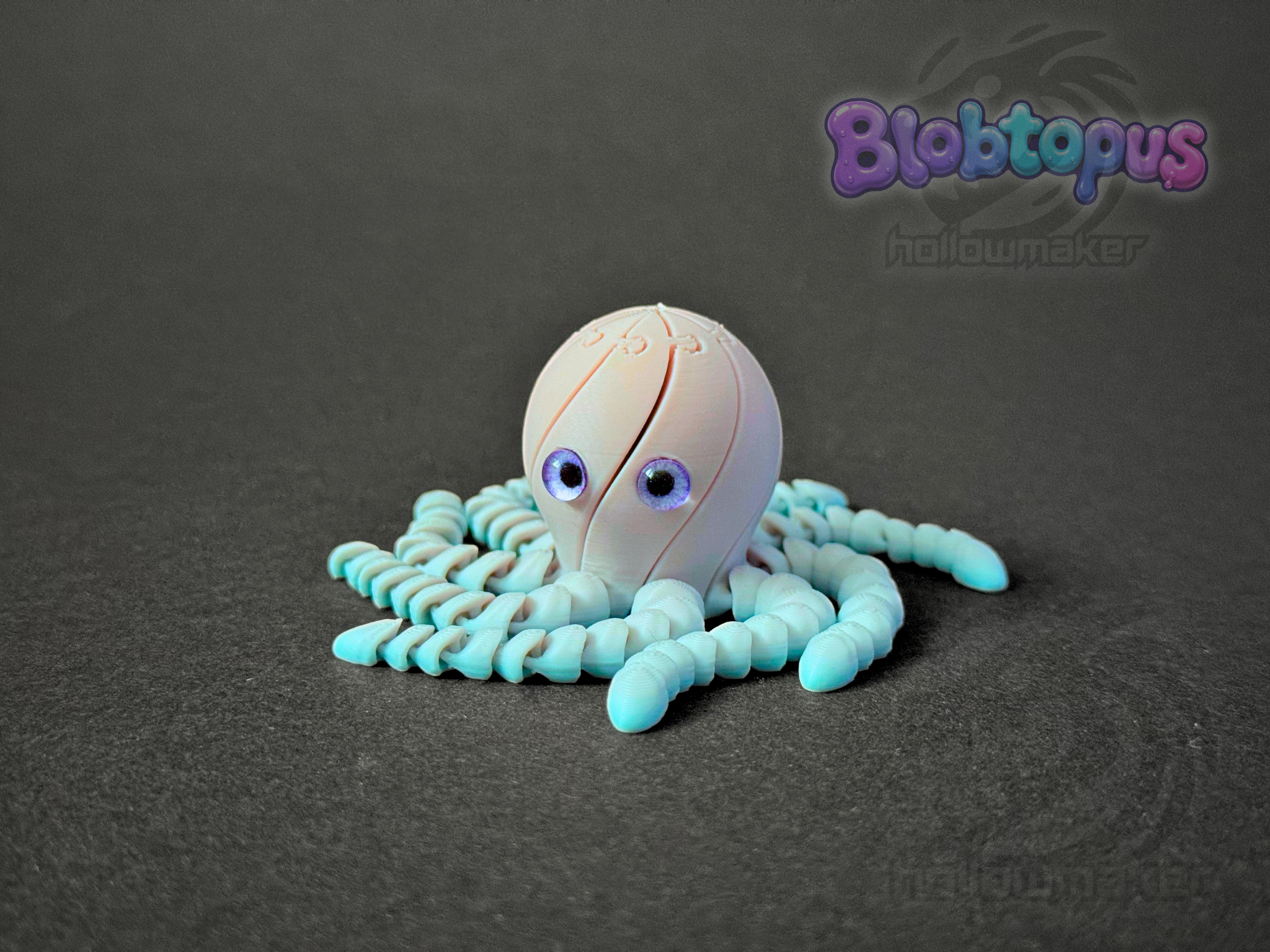 Miniatura 3 do modelo 3D Blobtopus - Articulated  Twisty Slime Octopus