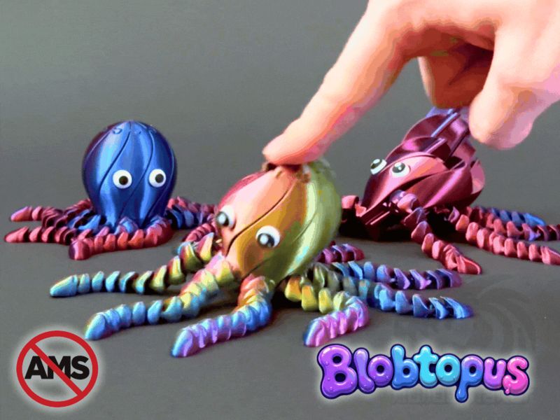 Blobtopus - Articulated Twisty Slime Octopus