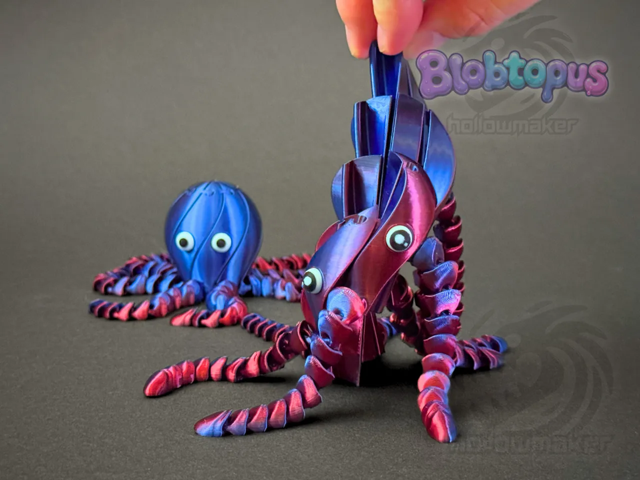 Blobtopus - Articulated Twisty Slime Octopus view 3