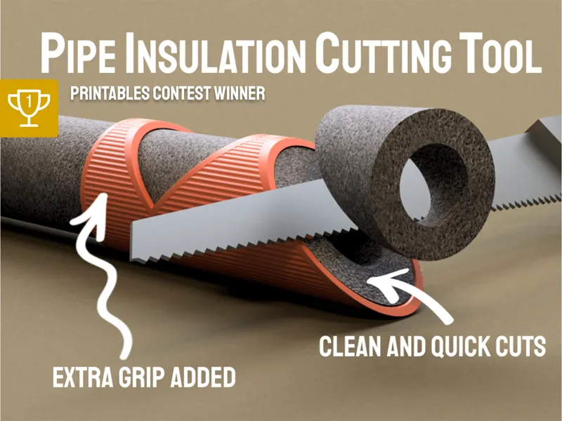 Pipe Insulation (Lagging) Cutting Tool – 11 Sizes