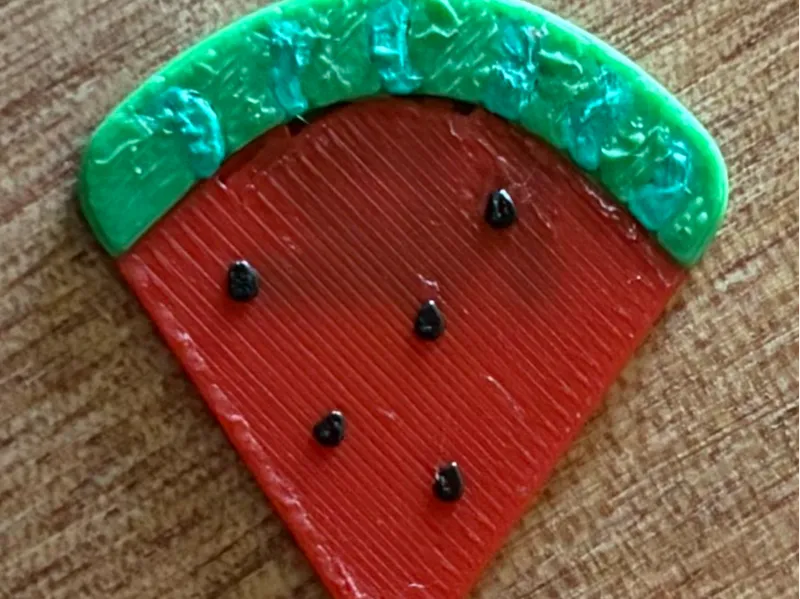 Watermelon Guitar Pick