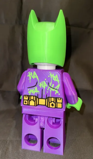 Figura decorativa: Jokerized Batman MegaFigure (5:1 Scale) — vista de referencia 5