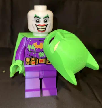 Figura decorativa: Jokerized Batman MegaFigure (5:1 Scale) — vista de referencia 4