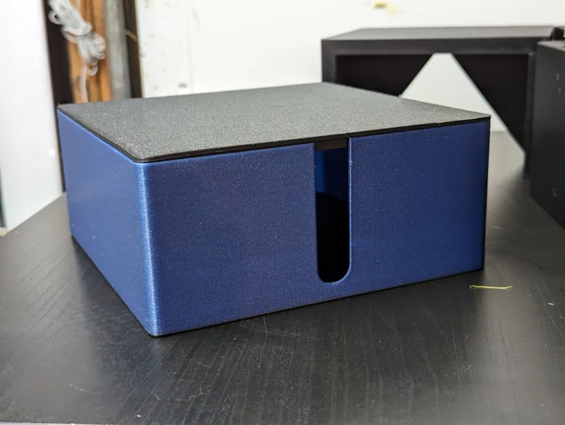 Cable Management Box for IKEA Detolf Glass Cabinet Display Case