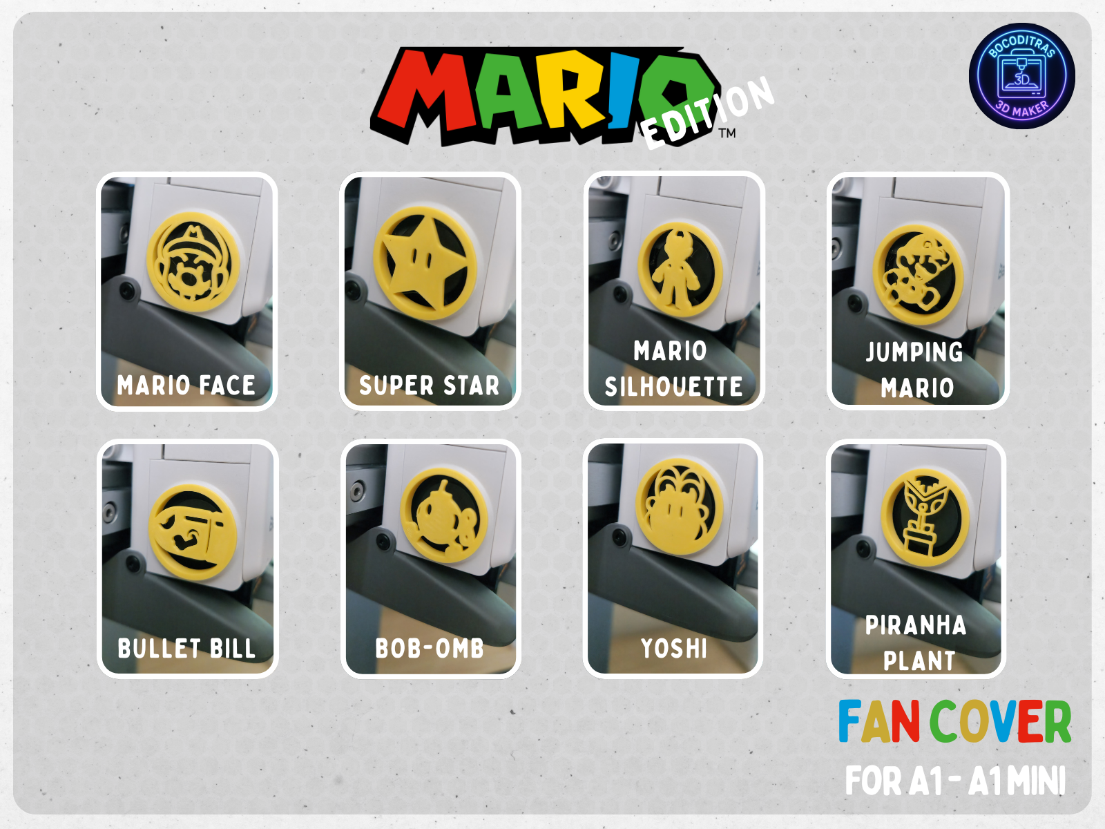 Fan cover - Mario Edition