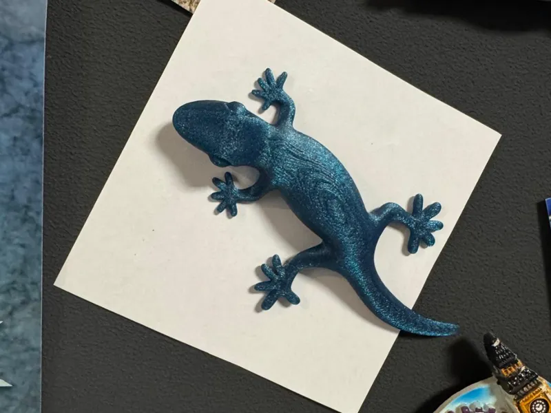 Gecko für Magnet Wand oder Deko
