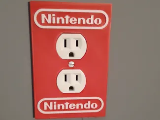 Nintendo Wall Plate