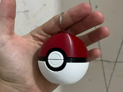 Pokegrinder - keychain + 6mm magnet + stand
