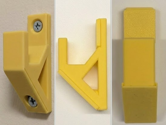 Snap Cap Heavy-Duty Wall Hook – Hidden Screw Mount