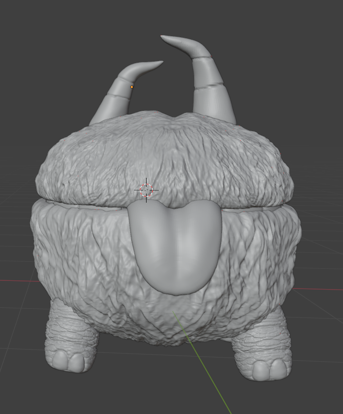 Miniatura 2 do modelo 3D 饥荒-切斯特（收纳，烟灰缸）无AMS