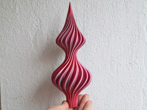 Christmas Tree Topper - vase mode