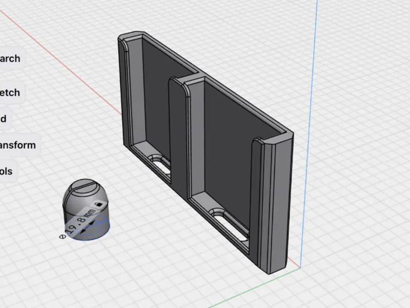 duble cell holder 