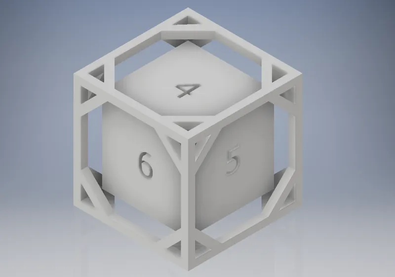 Floating dice