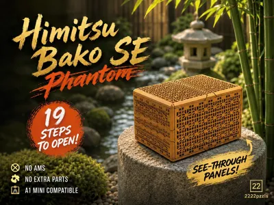 Himitsu Bako SE Phantom | Japanese Puzzlebox (19)