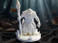 Figurine chaman orc pour jeu de rôle — photo 2