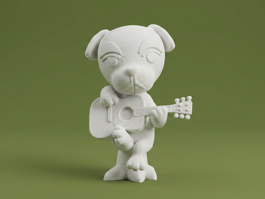 K.K. Slider Animal Crossing 3D Model