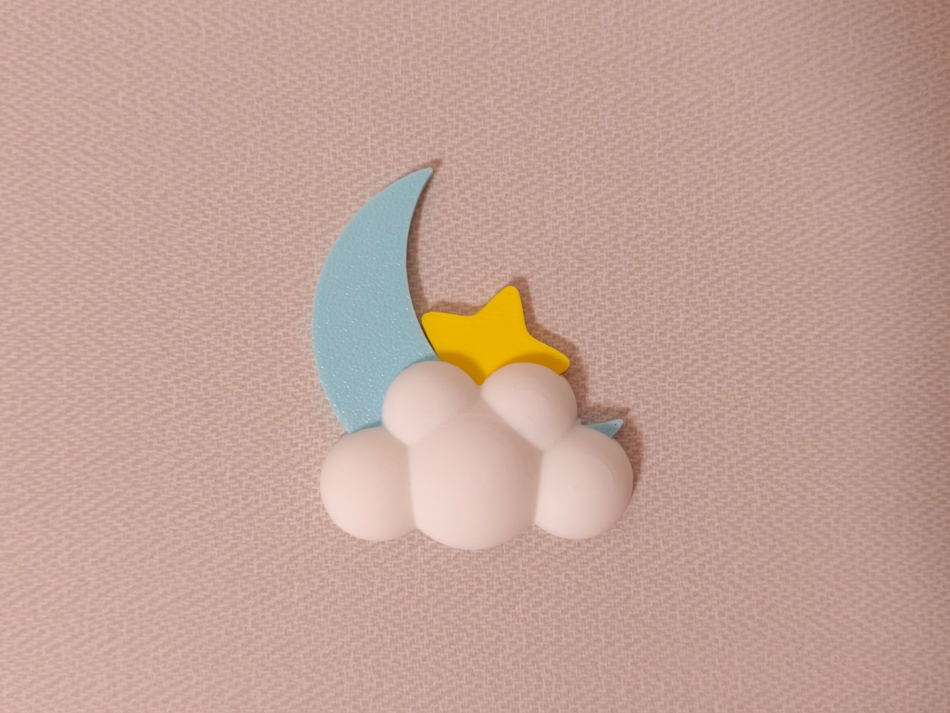 Miniatura 2 do modelo 3D 云、星星、月亮