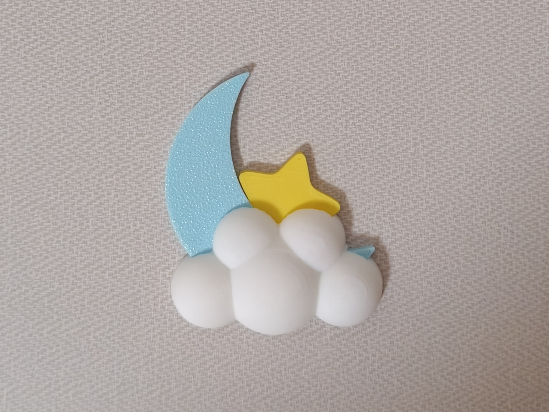 Miniatura 1 do modelo 3D 云、星星、月亮