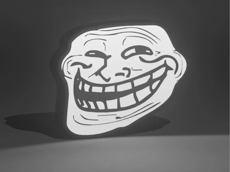 Meme-face-Lamp