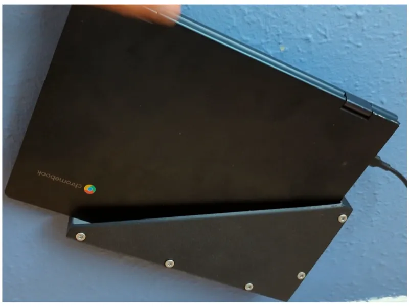 Laptop Wall Mount With Protector Backing