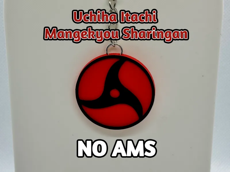 Itachi Mangekyou Sharingan Keychain (No AMS)