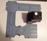 Parkplatz für das Feuerwehrhaus