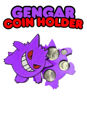 Soporte: Gengar Coin Holder — vista de referencia 2