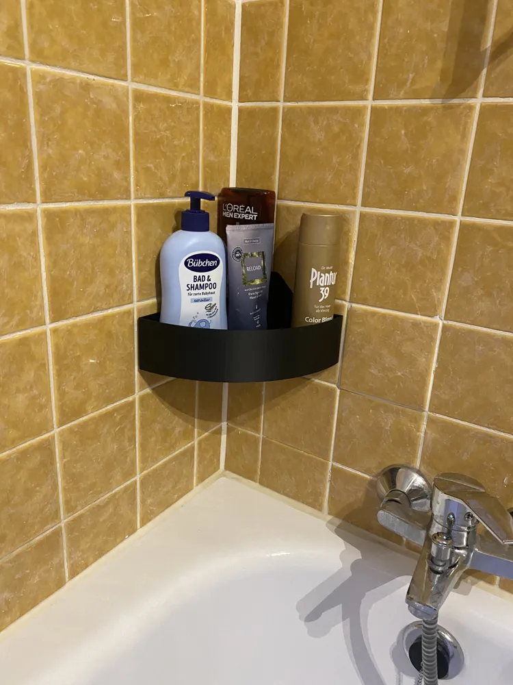 Corner Shower Shelf – Bathroom Organizer - Free 3D Print Model - MakerWorld