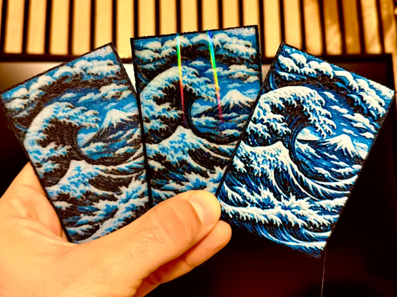 Flatforge and Hueforge - Japan Wave - Kanagawa