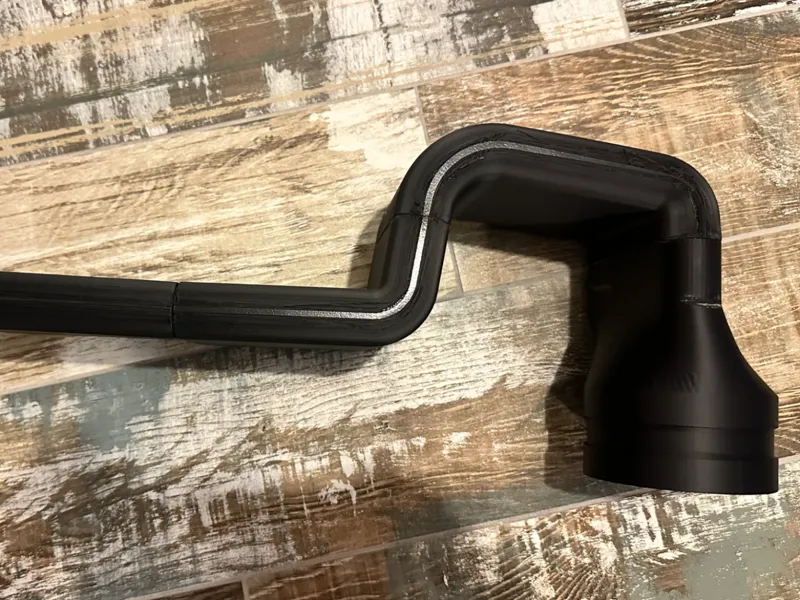 Fenster Adapter für 100mm Abluft Schlauch