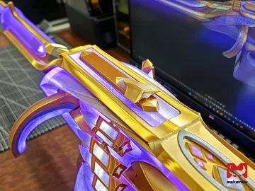 Modelo para impresión 3D: VALORANT · Crystalis Odin 1:1 Replica — vista de referencia 3