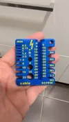 0.2mm nozzle, 0.1mm layer, 4 walls, 15% infill