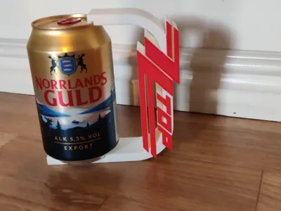 Beer can holder ZZ-TOP