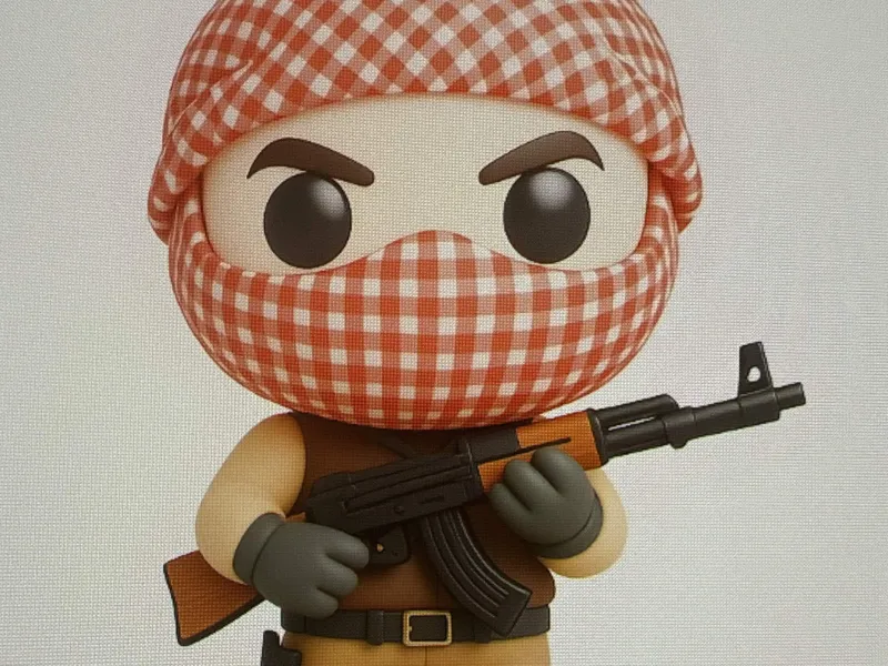 CS:GO Terrorist chibi figure