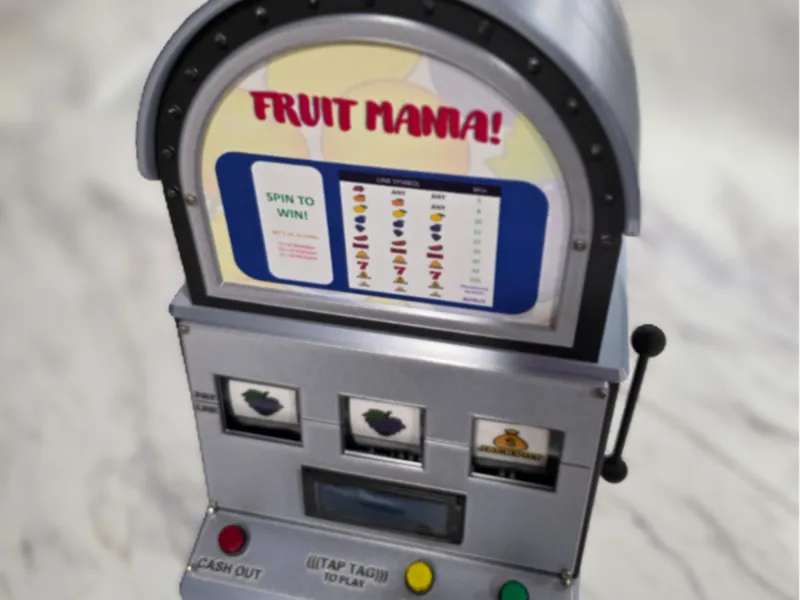 Mini Table Top Classic Fruit Slot Machine Adruino