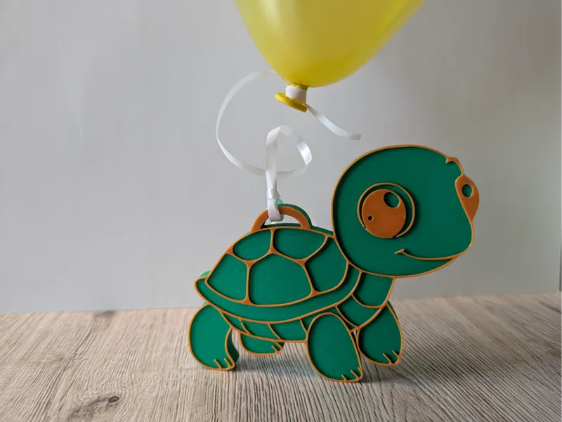 Schildkröte turtle Ballonbeschwerer Gewicht Balon