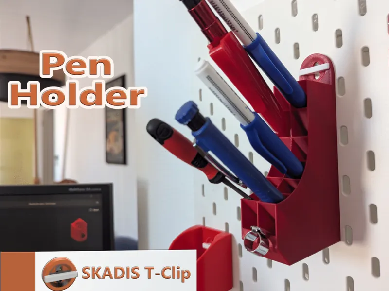 Pen Holder Skadis T-Clip