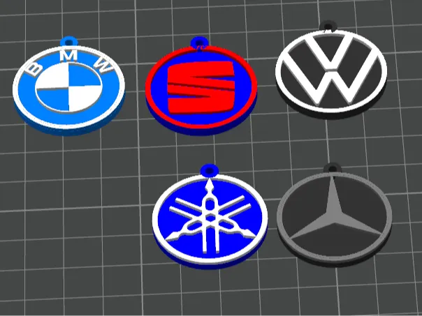 Llaveros marca de coches