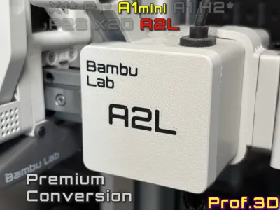Bambu Lab A1mini to A2L Conversion Kit ⧸ New Name