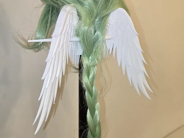 Épingle à cheveux ailes jumelles