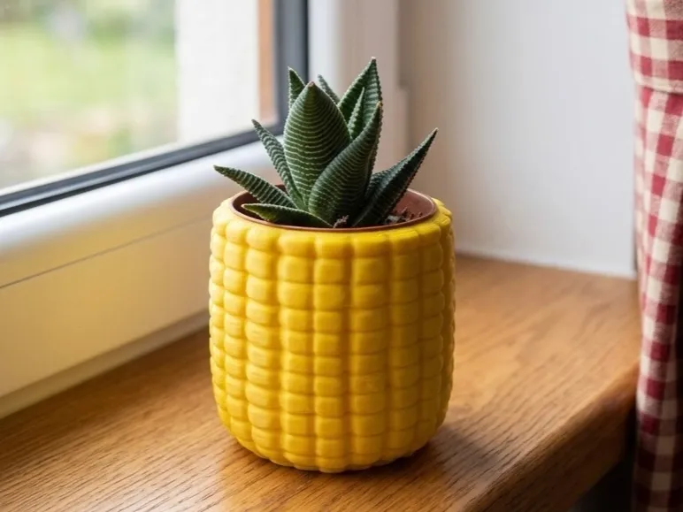Corn Planter - Ikea Fejka succulent (60mm)