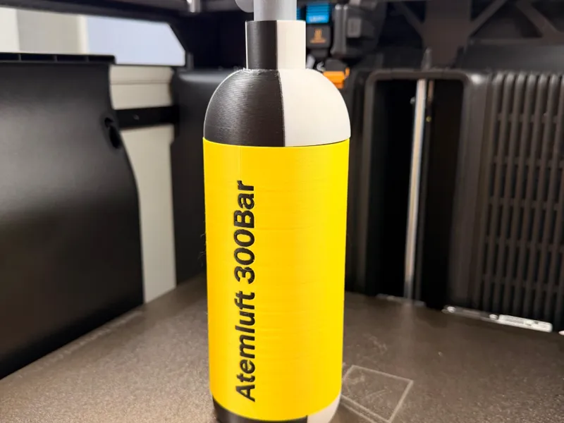 Feuerwehr Atemschutz Flasche Stiftehalter