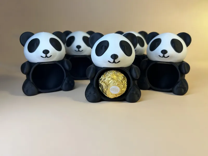 Panda Ferrero (praline holder)